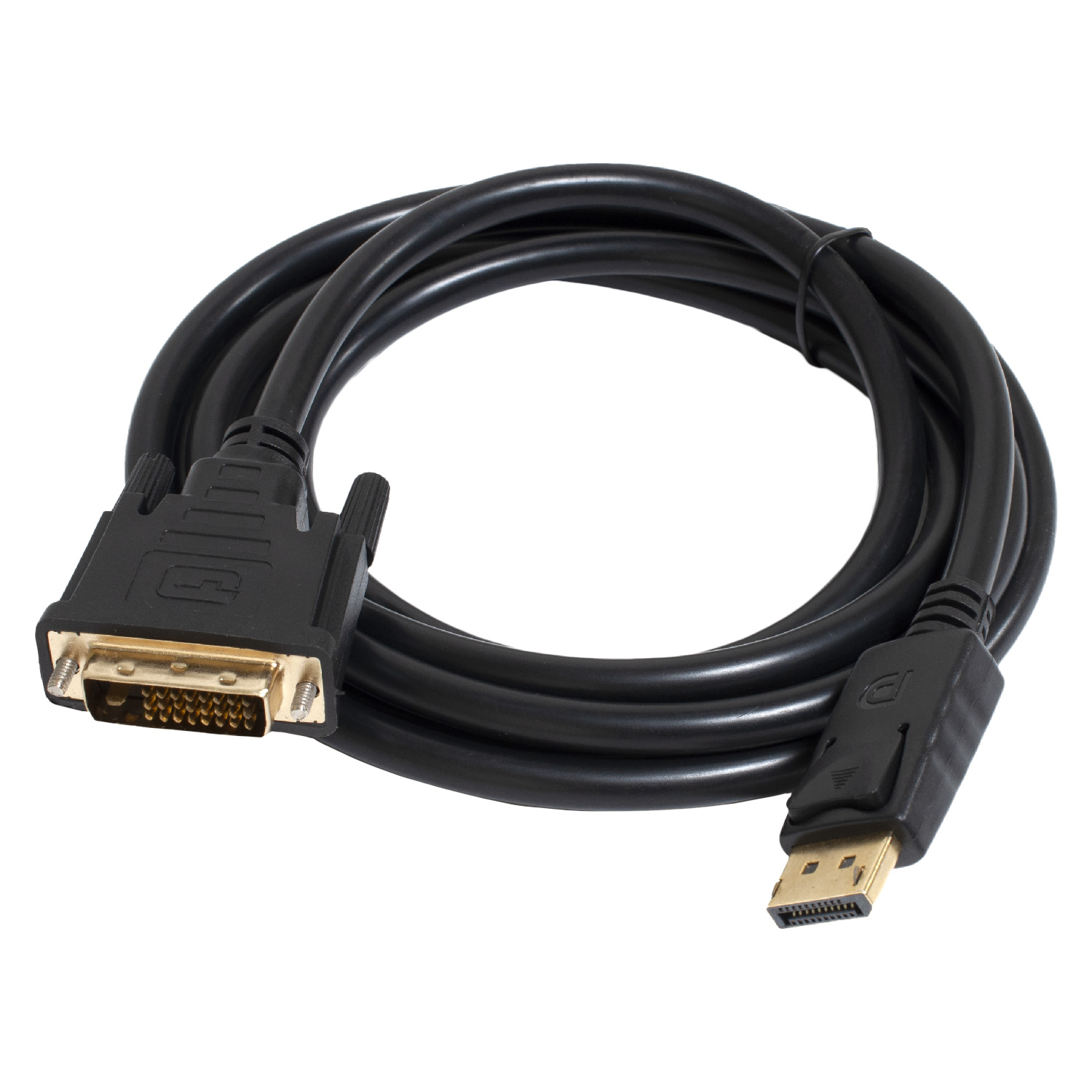 Кабель мультимедійний Display Port to DVI 24+1, 1.8м Patron (PN-MUL-DP-DVI-18)